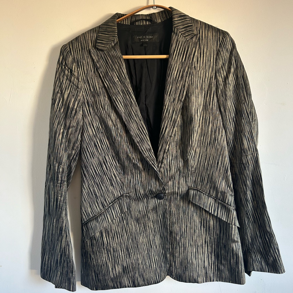 Rag & Bone Silk Blazer